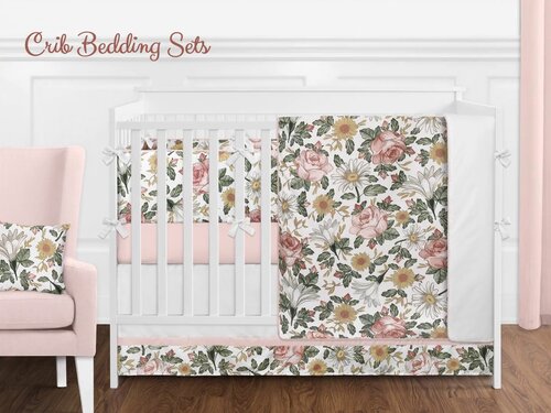 Rustic baby girl discount crib bedding sets